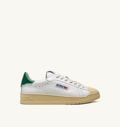 Zapatillas Autry Bob Lutz Low Mujer Blancas Verde | TGKFZZT